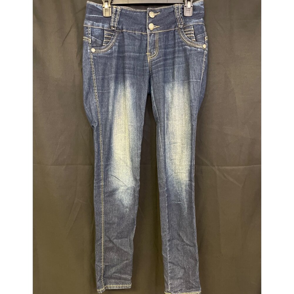 Silver Diva Women's Blue Pants/Skinny Jeans Size 7 SKU 5128